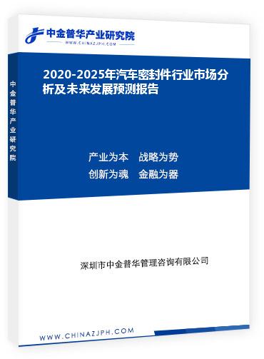 2020-2025年汽車(chē)密封件行業(yè)市場(chǎng)分析及未來(lái)發(fā)展預(yù)測(cè)報(bào)告