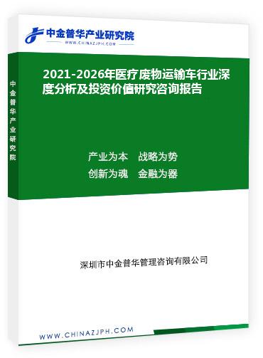 2021-2026年醫(yī)療廢物運(yùn)輸車(chē)行業(yè)深度分析及投資價(jià)值研究咨詢(xún)報(bào)告