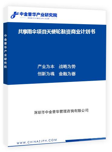 共享雨傘項目天使輪融資商業(yè)計劃書